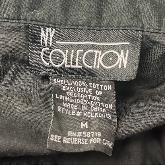 NY Collection Skirt Full Flare Rainbow Ribbon M Medium - Picture 5 of 5